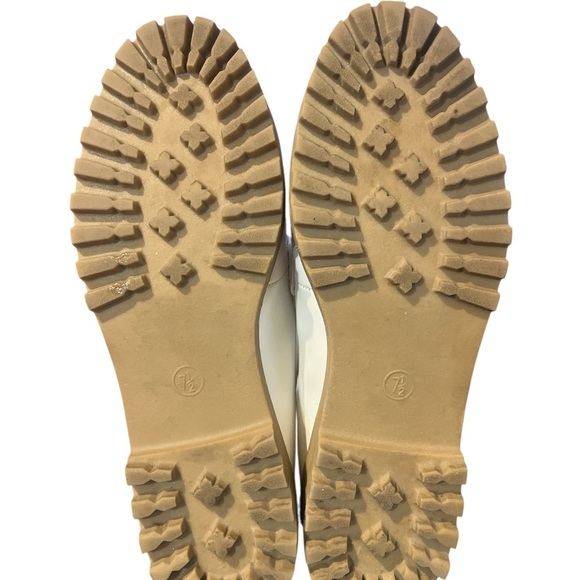 a new day White and Gold Loafers Slip-Ons - Picture 4 of 4